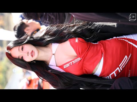 [4K] 2025 오네 슈퍼레이스 9라운드 레이싱모델 민한나 직캠 (2025 O-NE superrace Model Min Hanna fancam)