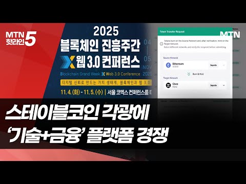 블록체인 실용화 가속…'기술+금융' 통합 플랫폼 경쟁 '후끈' / 머니투데이방송 (뉴스)