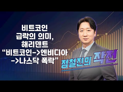 [작전] 비트코인 급락의 의미, 해리덴트 “비트코인→엔비디아→나스닥 폭락” / 정철진의 작전 / 매일경제TV