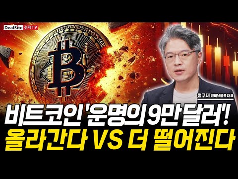 9만 달러 공방 급락·반등 사이… 비트코인 핵심 지지선 점검 [정구태 인피닛블록 대표]