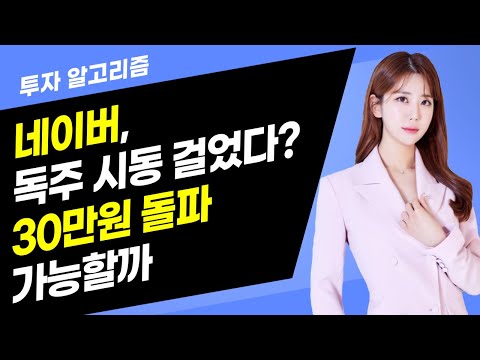 [투자 알고리즘] 네이버 독주 이제 시작? 30만원 돌파 문제 없다? / 머니투데이방송 (증시, 증권)