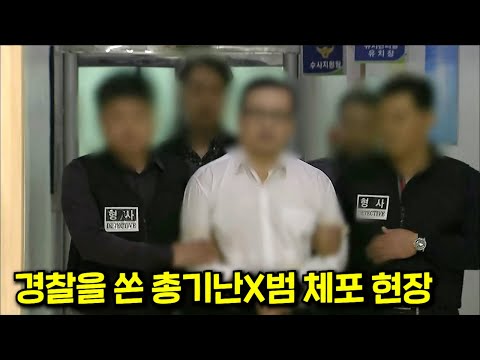 와..미쳤다경찰에게 쏜 총기난사범 체포 현장!!! CCTV에 포착된 범죄 행각을 분석하는 코멘터리 쇼 몰아보기