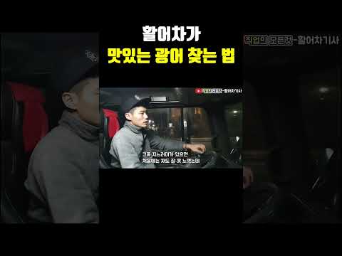 활어차가 맛있는 광어 찾는 법