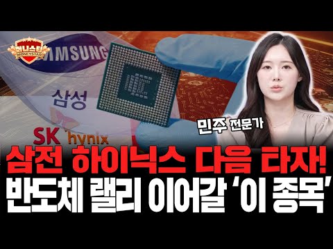 반도체 대장! 삼성전자 SK하이닉스 뒤를 이을  '이 종목' 알려드릴게요!