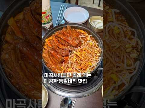 왜 이걸 마곡사람들만 먹음!? #shortsvideo #맛집 #한국의맛 #맛집소개유투버 #koreanfood #한식 #서울맛집 #맛집추천 #등갈비찜 #매운음식 #음식