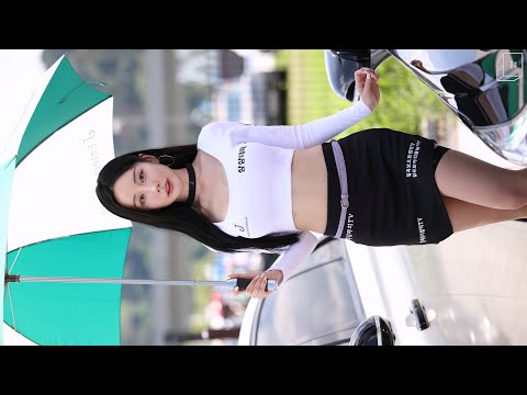 [4K] 2025 칠곡보 모터밤 레이싱모델 김미진 직캠 (2025 CHILGOK MOTOR BOMB Model Kim Mijin fancam)
