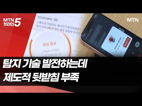 탐지 기술 발전해도 보이스피싱 피해 '확산'[피싱, '초국가' 대응②] / 머니투데이방송 (뉴스)