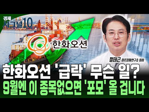 조선주 하락을 걱정하는 이유? 한화오션 급락, 조정이 기회일까?