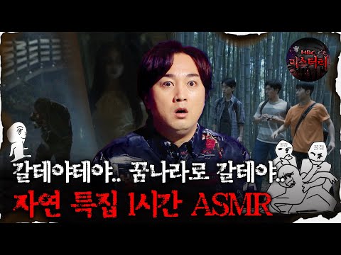 [#심괴ASMR] 갈테야테야.. 꿈나라로 갈테야.. 자연 특집 1시간 ASMR #심야괴담회 #심괴 #어둑시니 #midnight #horrorstory MBC230905방송