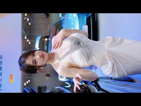 4K 레이싱모델 직캠 2025 青岛国际车展 张君雅 14