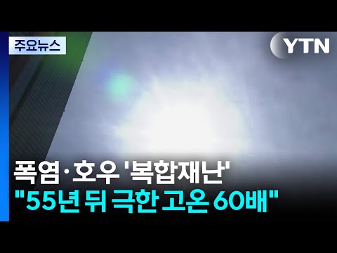 55년 뒤 여름은?..."복합 극한 고온 60배·시간당 170mm 호우" / YTN