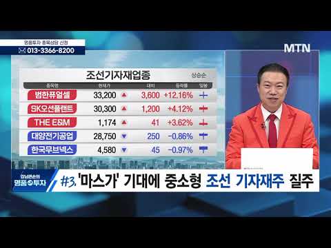 [강남큰손의 명품투자] '마스가' 기대에 중소형 조선 기자재주 질주 / 머니투데이방송 (증시, 증권)