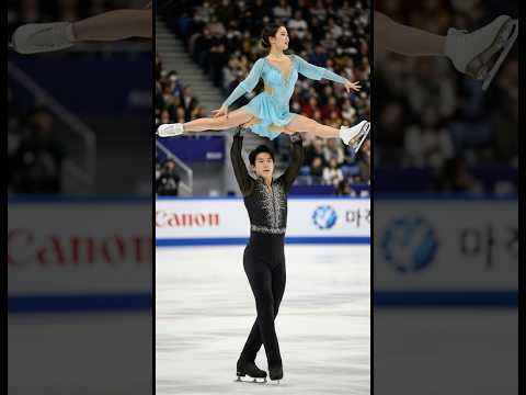 이 피겨 커플의 아이스댄스, 미쳤다!! ️ #피겨 #figureskating #pairskating