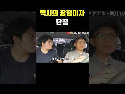 택시의 장점이자 단점