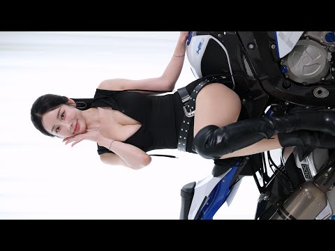 [4K] LKM 모터쇼 레이싱모델 김미진 직캠 (LKM Motor Show Model Kim Mijin fancam)