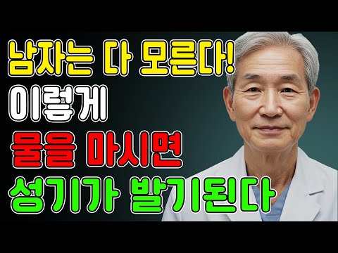 남자는 다 모른다, 물을 이렇게 마시면 성기가 단단하게 발기된다 l 노후지혜 l 노년의성 l 행복한삶 l 오디오