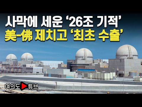 [여의도튜브] 해외건설 1조달러 ‘10대 프로젝트’/ UAE 바라카 원전/한전-팀코리아/ 사막에 세운 ‘26조 기적..美-佛 제치고 원전 ’최초수출‘ / 머니투데이방송