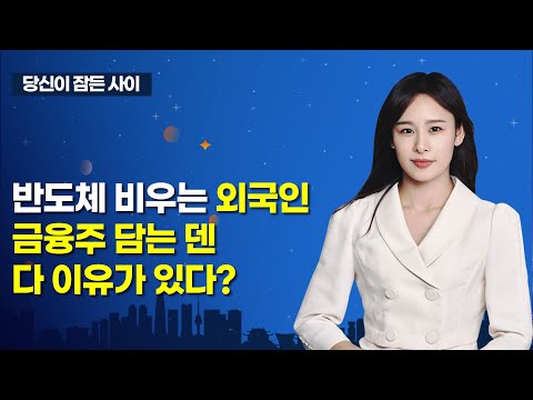 [MTN 당잠사] 반도체 비우는 외국인 금융주 담는 덴 다 이유가 있다? / 머니투데이방송 (증시, 증권)