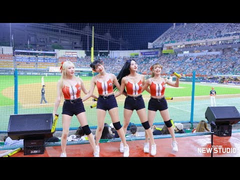 외쳐라 최강기아!!!!! 열광하라!!! 타이거즈!!!!!!!  250826 한지은 천소윤 유세리 조다빈 치어리더 직캠