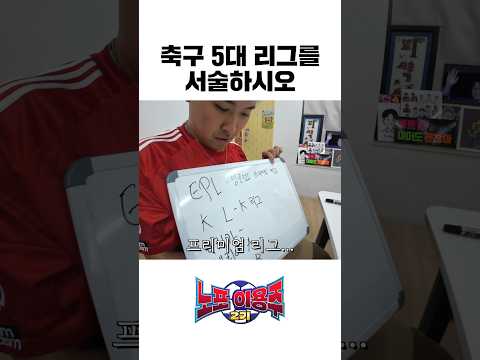 축구 5대 리그를 서술하시오