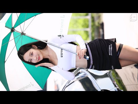 [4K] 2025 칠곡보 모터밤 레이싱모델 김미진 #2 직캠 (2025 CHILGOK MOTOR BOMB Model Kim Mijin fancam)