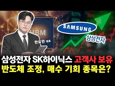 삼성전자 SK하이닉스 고객사 보유! 반도체 조정 지금 매수 기회 딱 '한 종목' 공개!