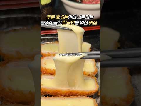 음식이 5분만에? #타쿠미 #나가사키 #돈카츠 #돈카츠먹방 #카츠 #카츠먹방 #육회 #육회먹방 #돈까스 #돈까스맛집 #돈까스먹방 #치즈돈까스 #치즈카츠 #고속터미널 #고속터미널역