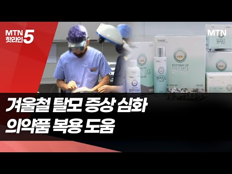 탈모의 계절 겨울…의약품 선택이 중요 / 머니투데이방송 (뉴스)