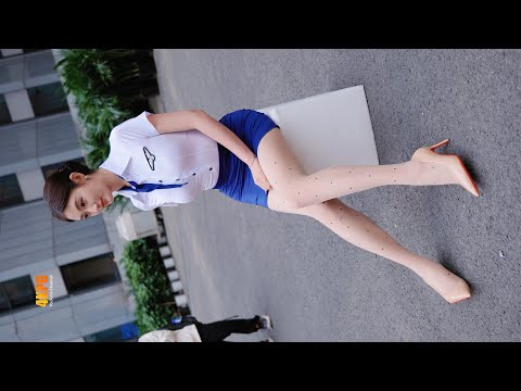 4K 레이싱모델 직캠 AUTO SHANGHAI 2025 上海车展 珍妮 1
