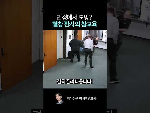 법정에서 도망친 범죄자의 최후 https://bbs.opparadise.com/data/apms/video/youtube/dFC8qG6STNc.jpg 법정에서 도망친 범죄자의 최후