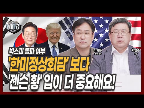 한미정상회담과 엔비디아 실적 대기, 삼성전자 반응은? [박시동 경제평론가] [차영주 소장]