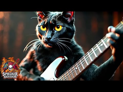 Epic Hard Rock Instrumental | Rock Cats Unleashed – Guitar & Drums Showdown