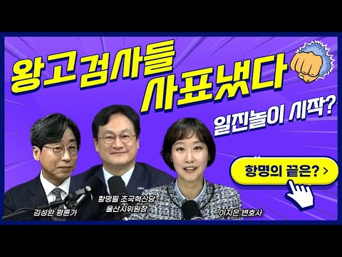 [위클리 민들레] 왕고 검사들 사표냈다!!!! 항명의 끝은?(251120)