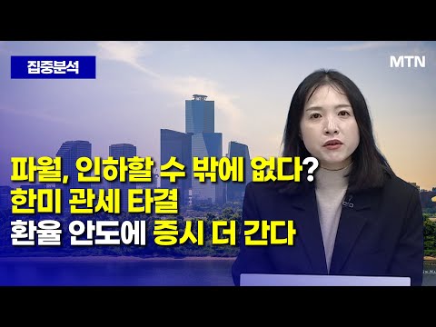[집중분석] 파월, 인하할 수 밖에 없다? 한미 관세 타결 환율 안도에 증시 더 간다 / 머니투데이방송 (증시, 증권)