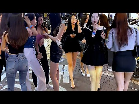 [4K] 밤이 아름다운 서울 강남의 거리  # 강남 # 서울 #한국