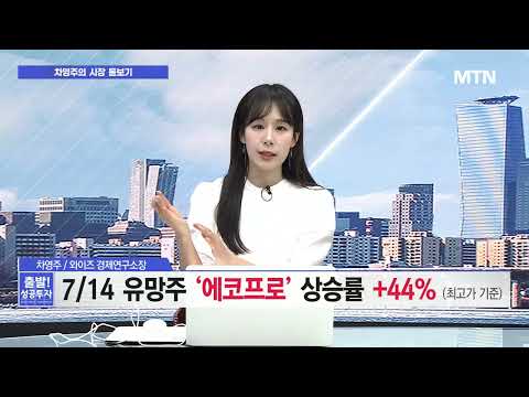 [차영주의 시장 돋보기] 2차전지株 단기 스윙 전략…에코프로, 매도 타이밍? / 머니투데이방송 (증시, 증권)