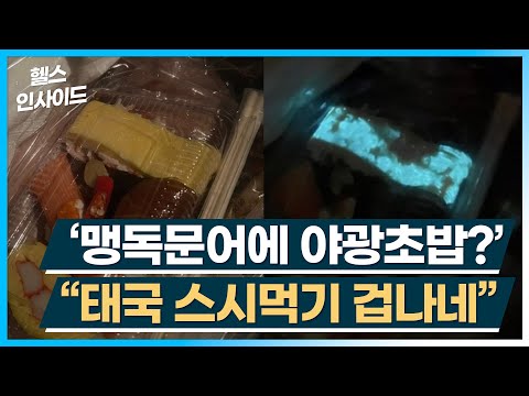 [헬스인사이드] ‘맹독문어에 야광초밥?’ “태국 스시먹기 겁나네” / 머니투데이방송