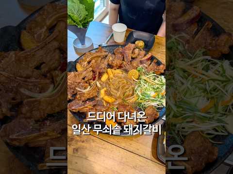 무쇠솥 쫄갈비 맛집 일산 무쇠쫄갈비 돼지갈비