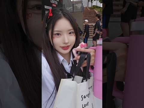 "셀카 인사영상" KT신입 양효주 치어리더 셀카 251009
