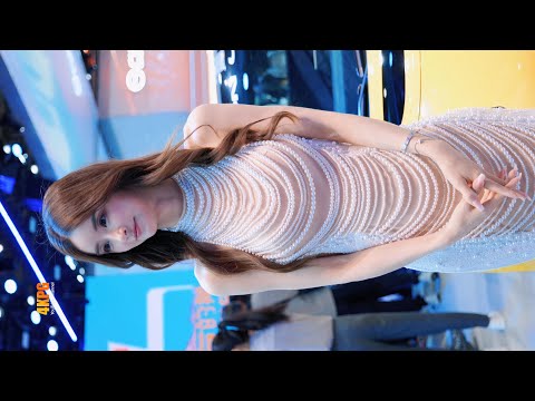 4K 레이싱모델 직캠 AUTO SHANGHAI 2025 上海车展 五月儿 1