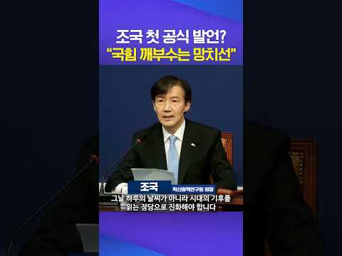 극우 망치 #조국