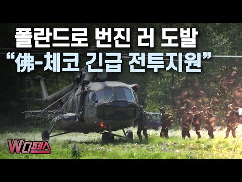[W디펜스] 폴란드로 번진 러 도발 "佛-체코 긴급 전투지원" / 머니투데이방송