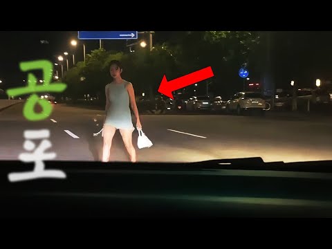 도로위에 귀신 ? or 부천 bj ? | 인터넷에 떠도는 무서운 영상 - 귀신 - 102