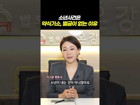 소년사건은 약식기소가 없다? 벌금형이 없는 이유는?ㅣ검사출신 형사전문변호사 이고은